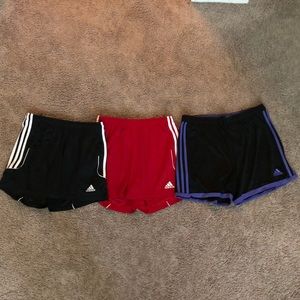 Adidas Signature 3- Striped Shorts